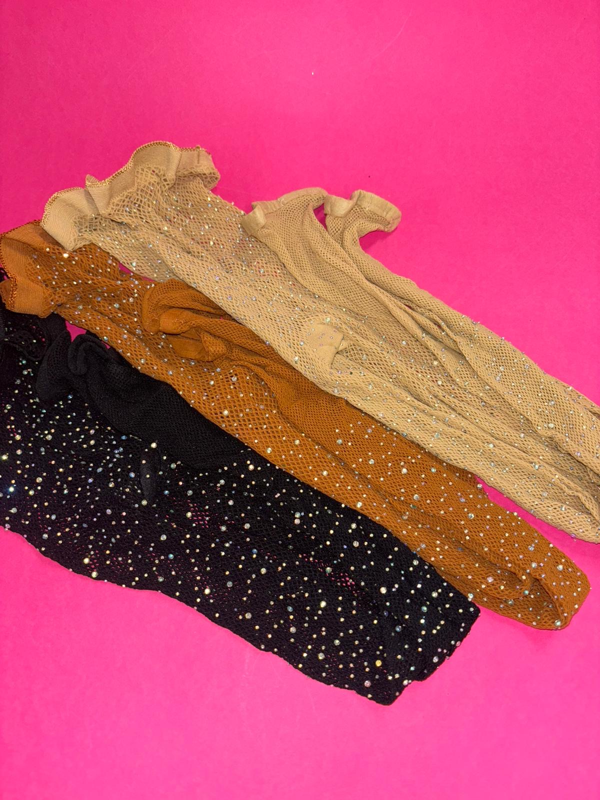 DIAMANTE FISHNETS - Izzy's Bootyque