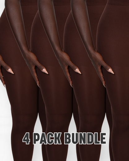 PREMIUM PERFORMANCE TIGHTS (DEEP NEUTRAL - 4 PAIRS)