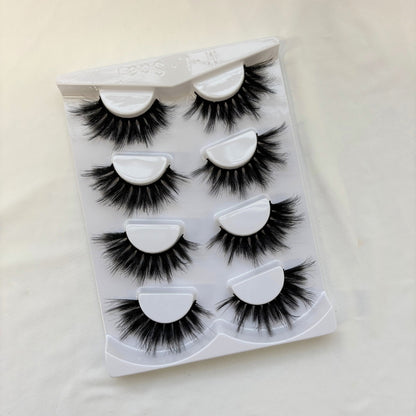FALSE EYELASH BUNDLES (4 PAIRS)