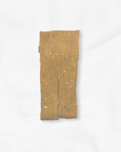 RHINESTONE FISHNET TIGHTS