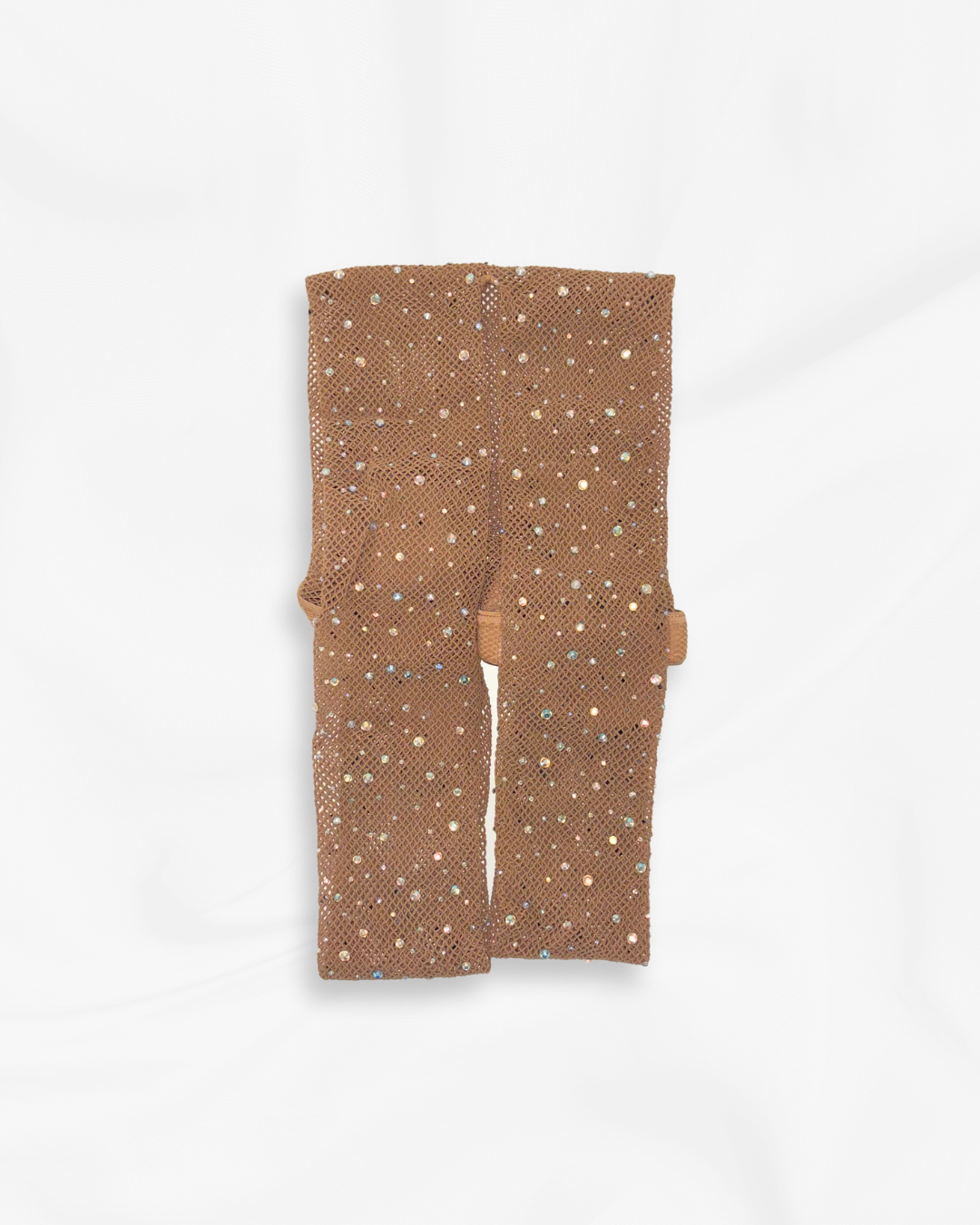 RHINESTONE FISHNET TIGHTS