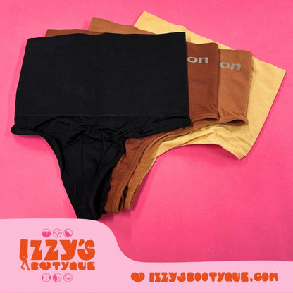 HIGH WAISTED THONG