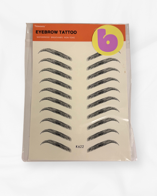 Eyebrow Transfer Tattoos