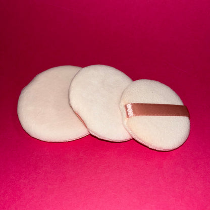 Circle Makeup Puffs (Set of three)