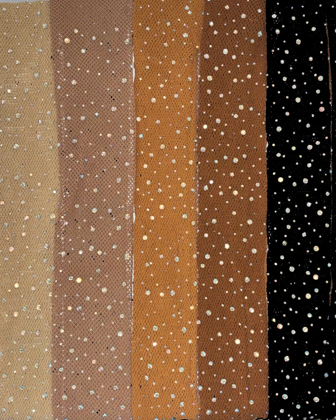 RHINESTONE FISHNET TIGHTS