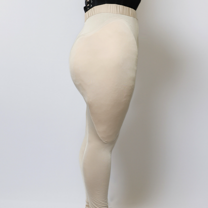 The Padded Pant (Beige/Light Tan)