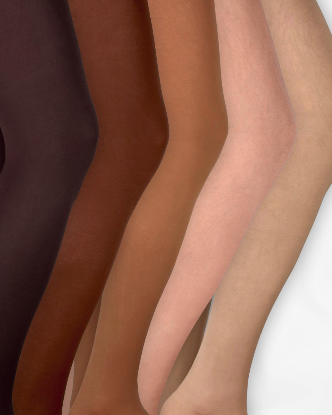 PREMIUM PERFORMANCE TIGHTS (DEEP NEUTRAL - 4 PAIRS) - Izzy's Bootyque