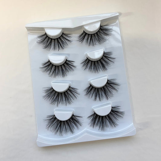 FALSE EYELASHE BUNDLES (4 PAIRS)
